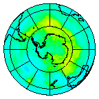 Ozone Field of 28 January 2014