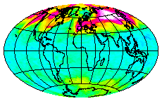 Ozone Field of 29 January 2014