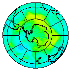 Ozone Field of 30 January 2014
