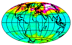 Ozone Field of 31 January 2014