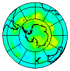 Ozone Field of 01 February 2014