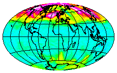 Ozone Field of 07 February 2014