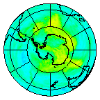 Ozone Field of 07 February 2014
