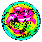 Ozone Field of 09 February 2014