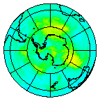 Ozone Field of 10 February 2014