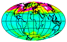 Ozone Field of 12 February 2014
