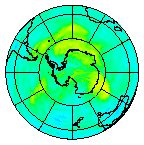 Ozone Field of 12 February 2014