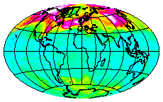 Ozone Field of 13 February 2014