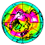 Ozone Field of 13 February 2014