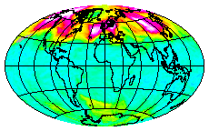 Ozone Field of 14 February 2014