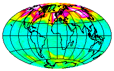 Ozone Field of 15 February 2014
