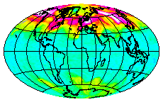 Ozone Field of 16 February 2014