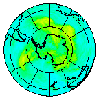 Ozone Field of 16 February 2014