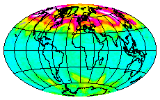 Ozone Field of 17 February 2014