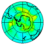 Ozone Field of 17 February 2014