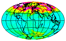 Ozone Field of 18 February 2014