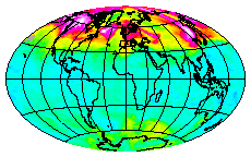 Ozone Field of 19 February 2014