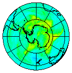 Ozone Field of 21 February 2014