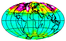 Ozone Field of 22 February 2014