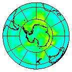 Ozone Field of 22 February 2014