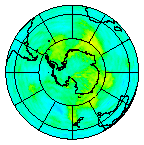 Ozone Field of 23 February 2014