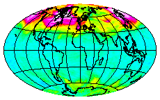 Ozone Field of 24 February 2014