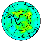Ozone Field of 24 February 2014
