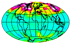 Ozone Field of 08 March 2014