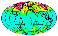 Ozone Field of 14 March 2014
