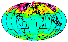 Ozone Field of 15 March 2014