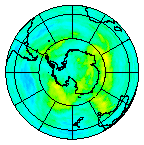 Ozone Field of 15 March 2014