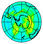 Ozone Field of 16 March 2014