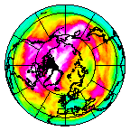 Ozone Field of 17 March 2014