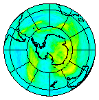 Ozone Field of 17 March 2014