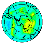 Ozone Field of 18 March 2014