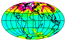 Ozone Field of 22 March 2014