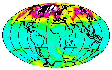 Ozone Field of 23 March 2014