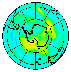 Ozone Field of 23 March 2014