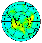 Ozone Field of 24 March 2014