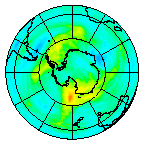 Ozone Field of 27 March 2014