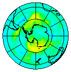 Ozone Field of 28 March 2014
