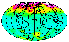 Ozone Field of 30 March 2014