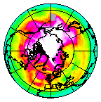Ozone Field of 30 March 2014