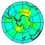 Ozone Field of 30 March 2014