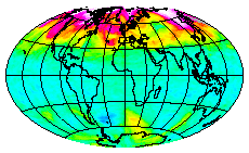 Ozone Field of 31 March 2014