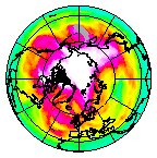 Ozone Field of 31 March 2014