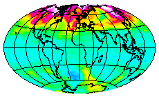 Ozone Field of 01 April 2014