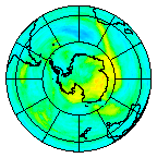 Ozone Field of 02 April 2014