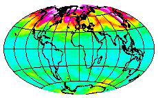 Ozone Field of 03 April 2014