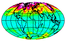Ozone Field of 04 April 2014